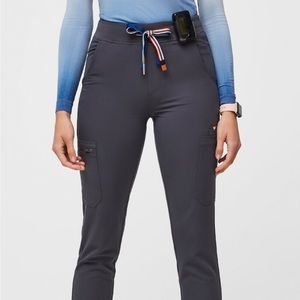 FIGS charcoal pride joggers